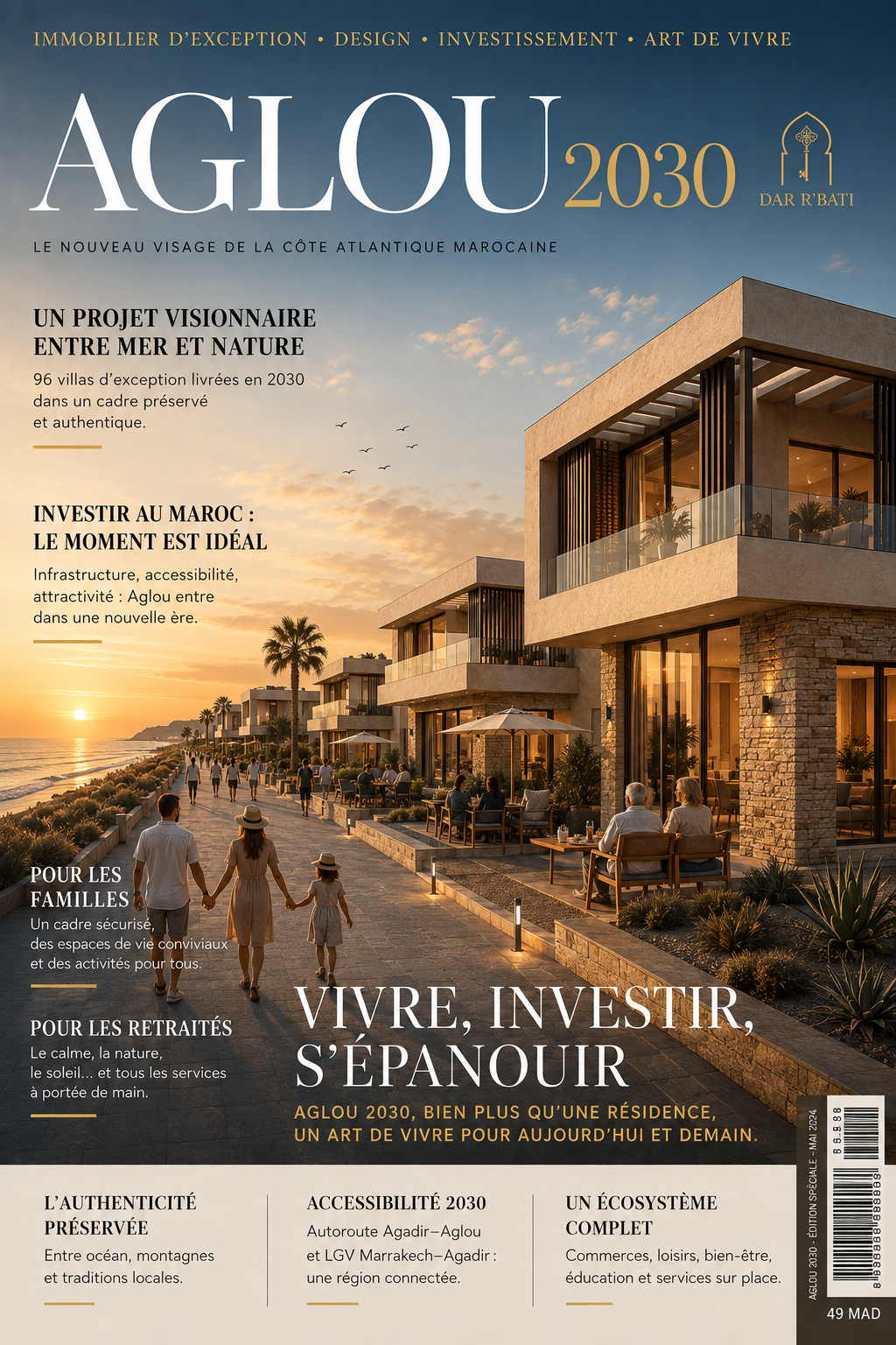 Couverture du magazine Aglou 2030