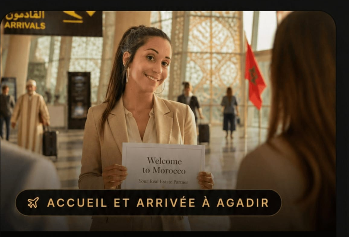Accueil et arrivée à Agadir