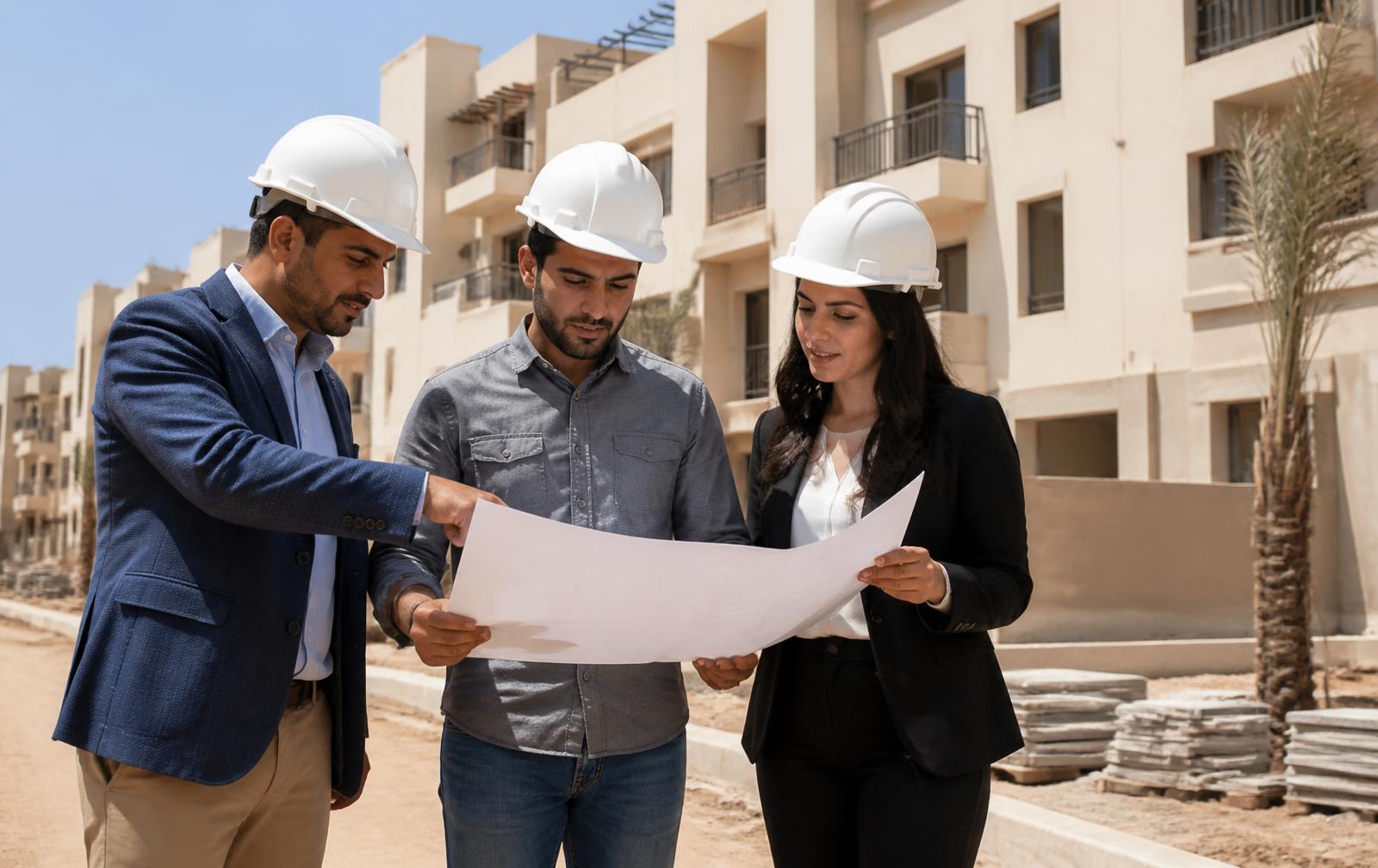 Chantier résidentiel organisé à Agadir suivi par l'équipe Dar Rbati
